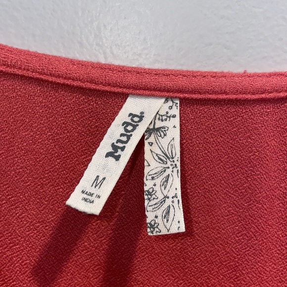 VINTAGE MUDD Peasant Dress || Size Medium | NWT - Picture 3 of 10